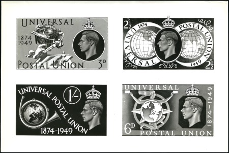 Stamp of Great Britain » King George VI 1949 Universal Postal Union large bromide proof (1
