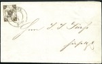 EXTREMELY RARE USAGE

1859 Cover posted locally 