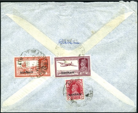 1940 (Sep 7) Airmail to the UK sent via the Horses