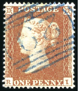 Stamp of Great Britain » 1854-70 Perforated Line Engraved ARCHER PERFS 1850-54, Important holding of used Ar