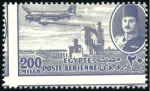 1947 Airmails set of 12 values with oblique perfor