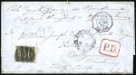 1863 (Mar 12) Entire from Campinas to Ireland with
