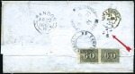 Stamp of Brazil 1863 (Mar 12) Entire from Campinas to Ireland with