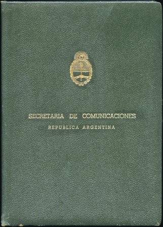 1964 UPU 15th Congress presentation book containin