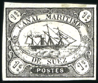 Stamp of Egypt 1868-1905 SUEZ collection incl. Suez Canal Inaugur