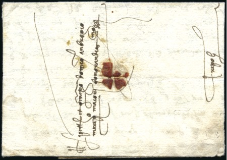 1486 Letter from Beyrouth to Tripoli