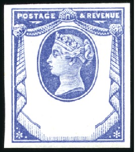 Stamp of Great Britain » 1855-1900 Surface Printed 1887-1900 Jubilee issue 1 1/2d reply paid essay, i