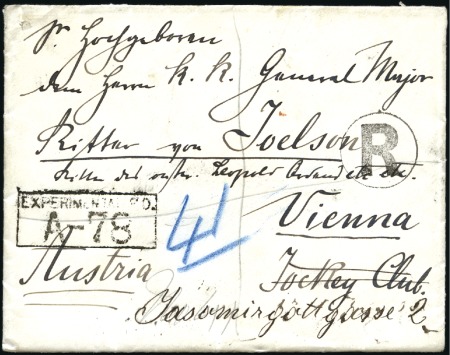 EARLY NEPAL EXPEDITION COVER  / ARCHDUKE FRANZ FER