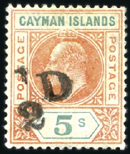 Stamp of Cayman Islands Rare Double Surcharge Variety

1907 Georgetown P