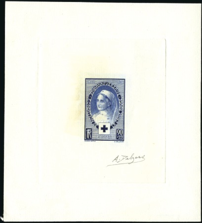 Stamp of France 1939 75è anniversaire de la Croix-Rouge internatio