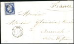 1855 Deux lettres de l'Armée d'Orient : rare losan