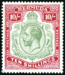 1918-22 Wmk Multiple Crown CA 2s to £1 complete se