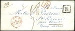 Stamp of France Tarif du 01.07.1850: Sept lettres recommandés sur 