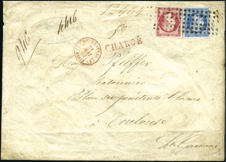 Stamp of France Lettre chargée au 3è échelon de poids de Paris 31.
