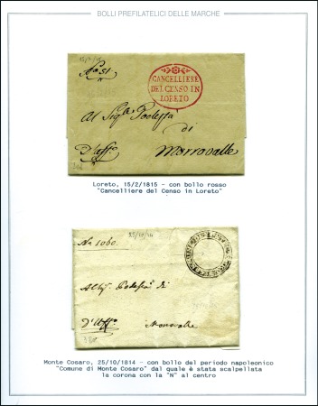 1808-52, Exceptional postal history collection of 