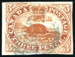 1840-1955, Excellent used selection on cards from 