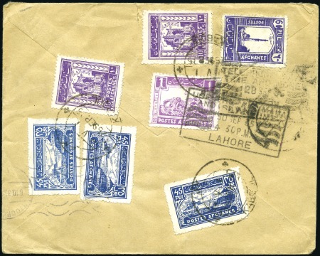 1935-46, Two covers to Sweden; 1935 commercial air