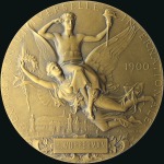 1900 Paris Exposition award medal by Chaplain, bro