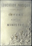 1900 Paris Exposition award plaque in silvered bro