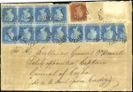 1843 (Oct 12) Cover addressed to General O'Donnell