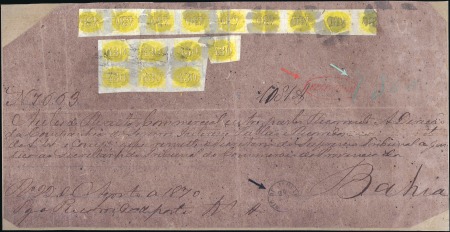 The Largest Franking of Brazil Classics

1870 La