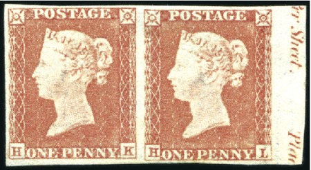Stamp of Great Britain » 1841 1d Red 1841 1d Red mint/unused & used selection incl. mar