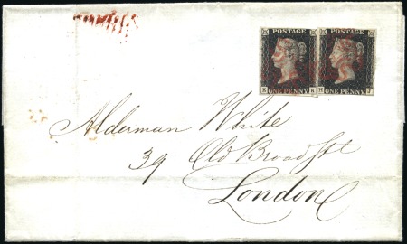 1840 (Sep 29) Wrapper from Edinburgh to London wit