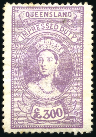 FISCALS: Impressed Duty 1895 6s to £300 mint value