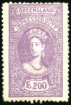 FISCALS: Impressed Duty 1895 6s to £300 mint value