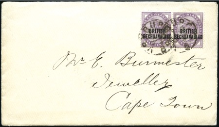 1893 (Oct 10) Burmester correspondence envelope (c