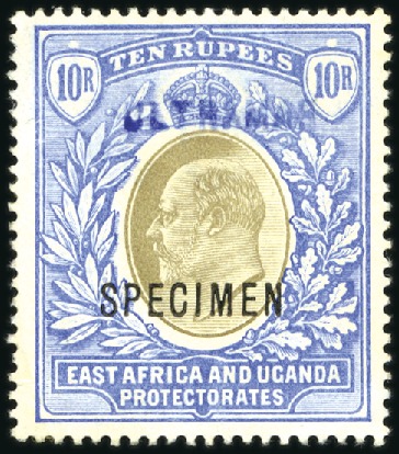 1903-04 1a to 8a (2) and 2r to 10r each overprinte