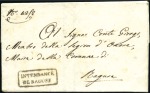 1810-1813 RAGUSE: Three official letters from Ragu