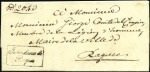 1810-1813 RAGUSE: Three official letters from Ragu