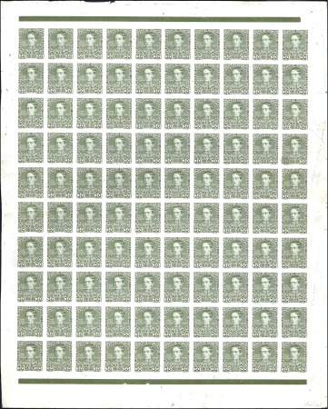 1908-13 Definitives 1h to 35h complete set on chal