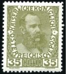 1908-13 Definitives 1h to 35h in group of over 40 