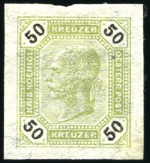 1890-1891 Beautiful selection of 52 imperforate co