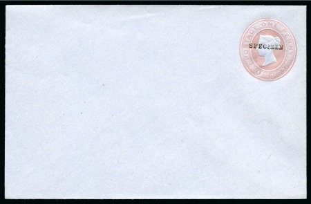 Stamp of Great Britain » Postal Stationery 1884-1964 Postal Stationery: Collection of the UPU unused stationery incl. SPECIMENS