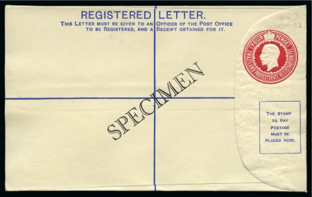 Stamp of Swaziland 1923-28 Postal Stationery: Collection of the UPU unused unused stationery incl. SPECIMENS
