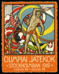 Stamp of Olympics » 1912 Stockholm 1912 Stockholm official vignettes in mint set of 16