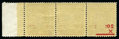 Stamp of Olympics » 1920 Antwerp 1920 Antwerp Surcharge group of varieties on two album pages
