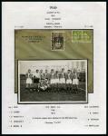 Stamp of Topics » Sport and Games » Football 1934 WORLD CUP: Collection written up in an album with World Cup frankings, postcards, autographs, etc.
