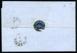 Braila - Ibraila : 1866 Cover from Braila to Bucharest showing double-circle 