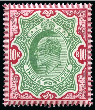 Stamp of India » Collections, Lots etc. 1854-1943 Old-time collection on thirteen large hand-drawn