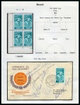 Stamp of Topics » Sport and Games » Football 1962 WORLD CUP: Collection of stamps and covers, postcards and autographs incl. Pele