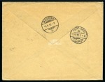 1919 Registered cover from Moudon/Switzerland (5.4)