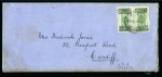 1925 Jeddah Controls: 1 Pia., pairs on 2 covers