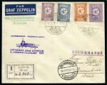 1933 Zeppelin Mail 8th S. America Flight: Registered cover from Mecca