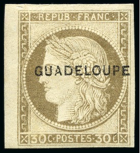 Stamp of Colonies françaises » Guadeloupe 1890-1947, GUADELOUPE ET MARTINIQUE: Collection de