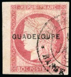 1890-1947, GUADELOUPE ET MARTINIQUE: Collection de