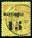 1890-1947, GUADELOUPE ET MARTINIQUE: Collection de